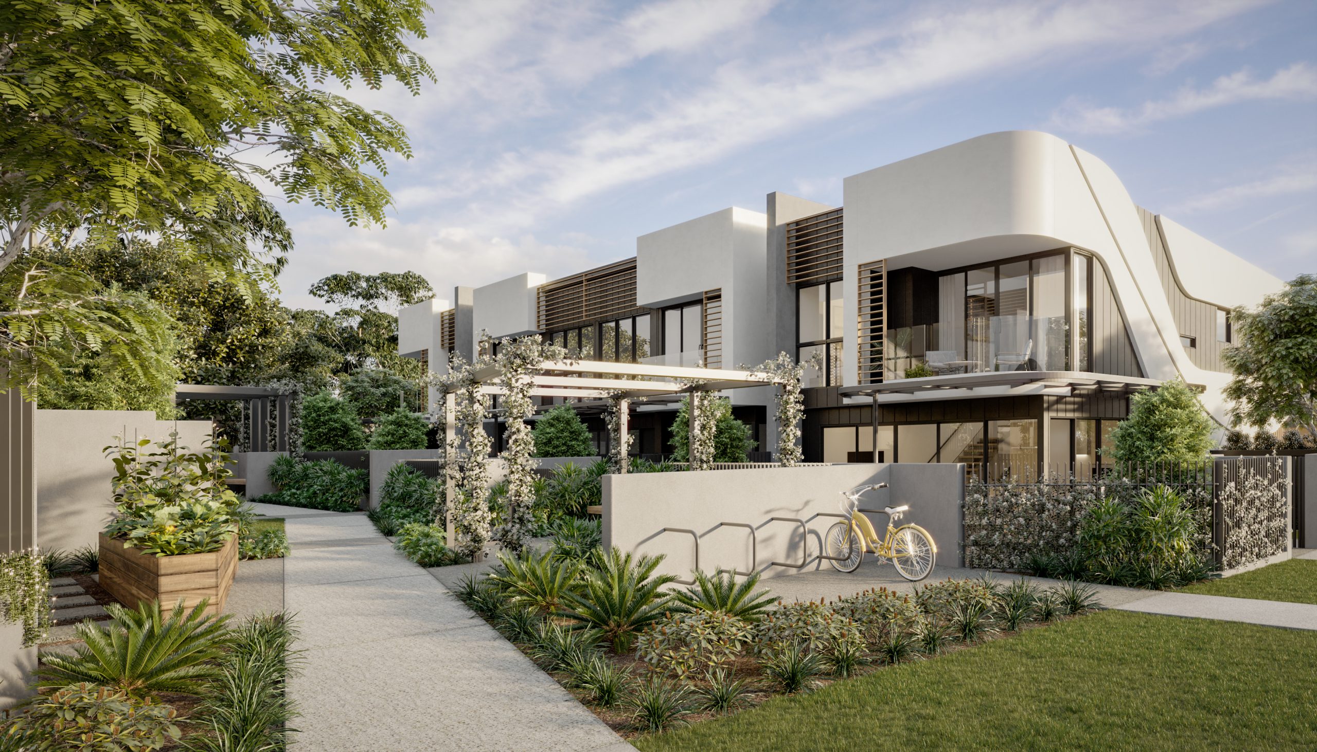 Multi Residential Builder Brisbane - Sunnybank_Pathway-scaled
