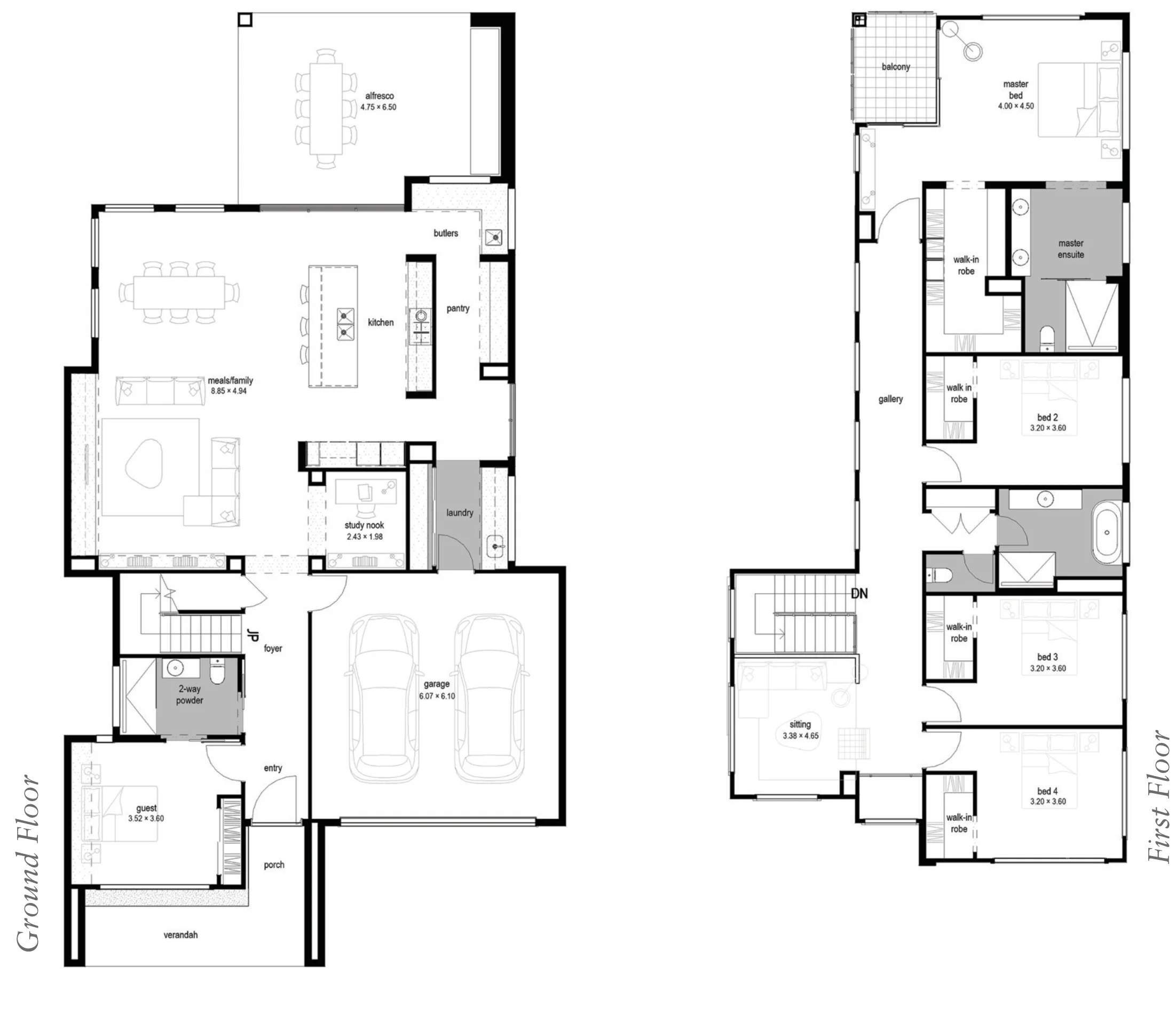 Sanctuary 40 floor plan