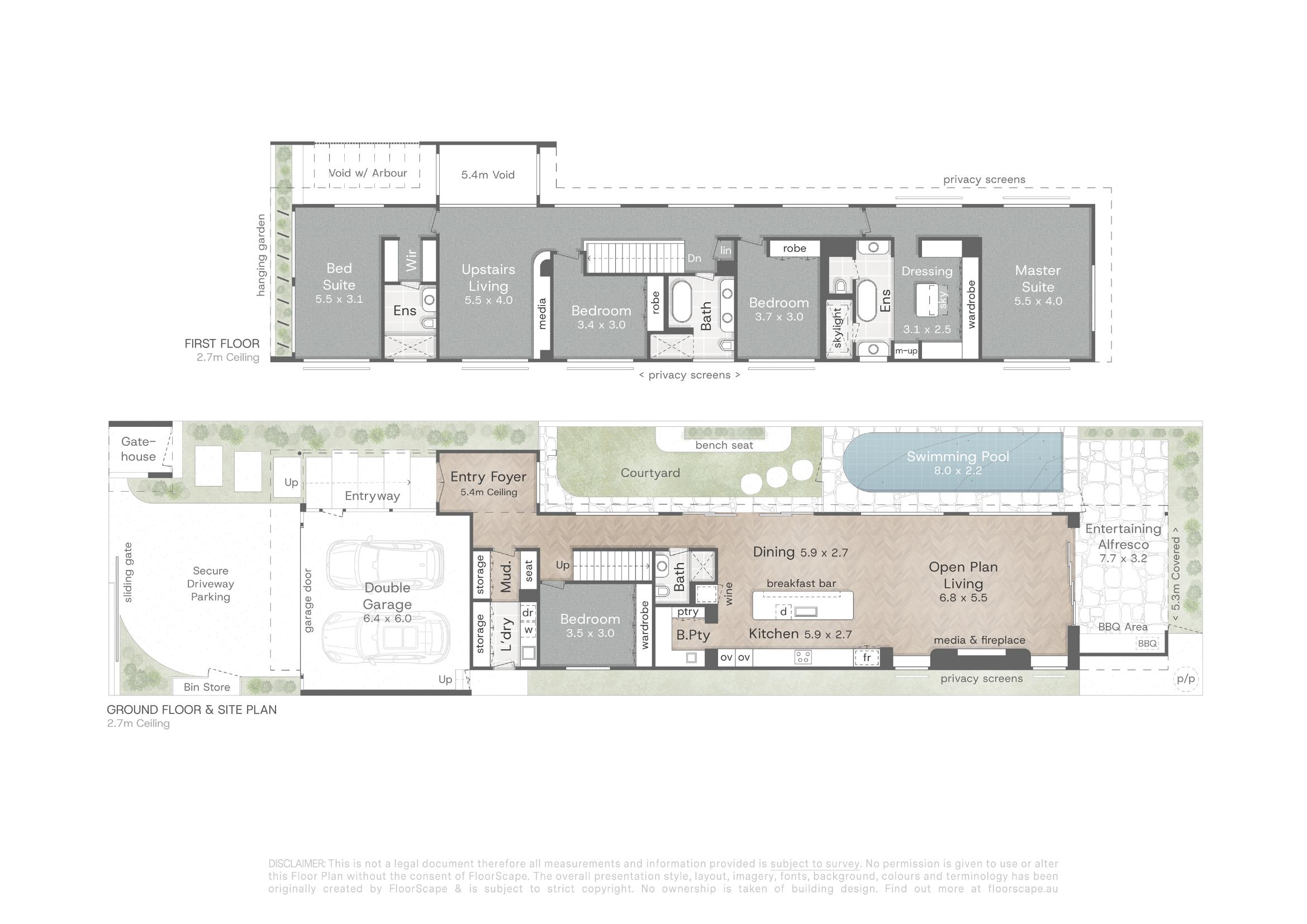 Lunaire floor plan